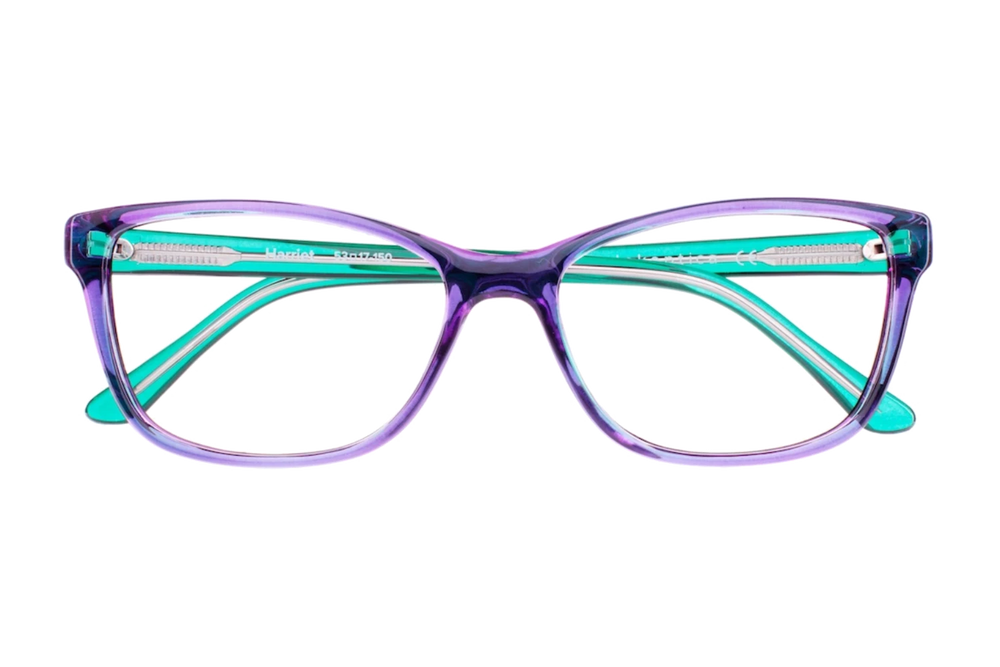 Harriet Violet Mint computer eyeglsses