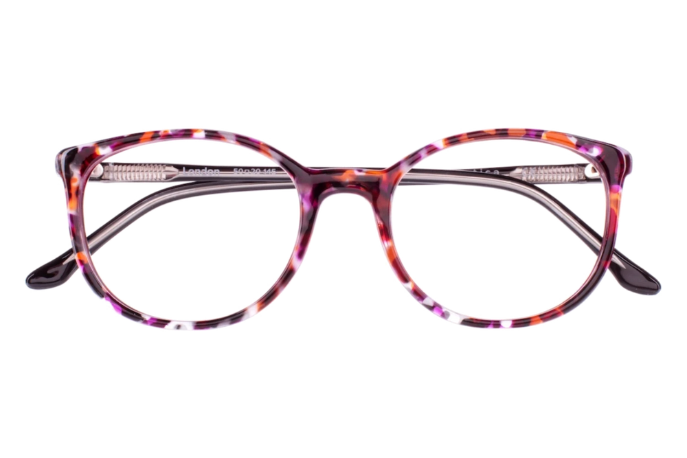 London violet eyeglasses