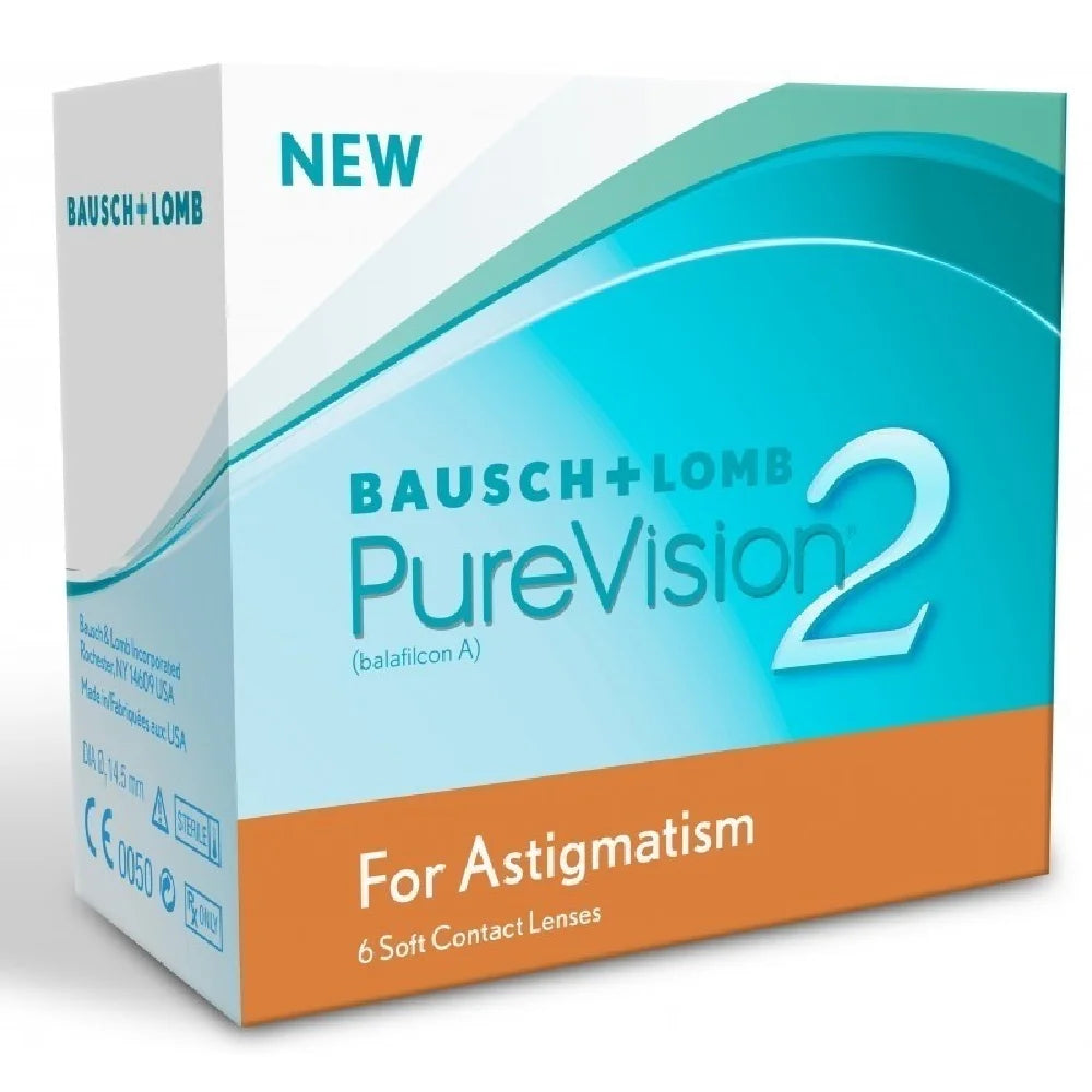 Pure Vision 2 astigmātisma ārstēšanai - 6 gab.