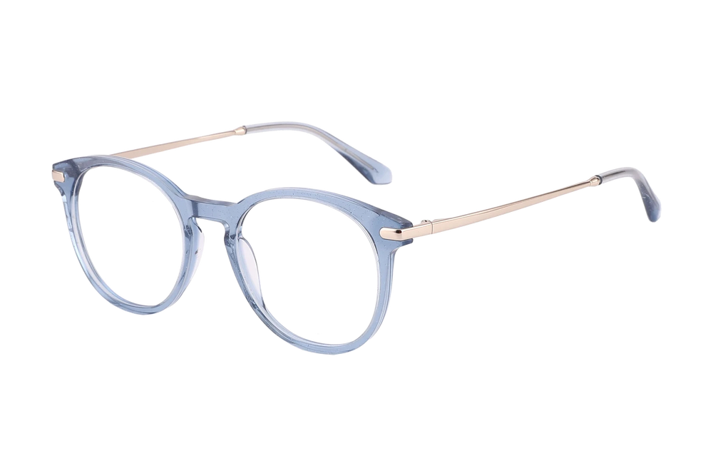 Venice blue retro eyeglasses